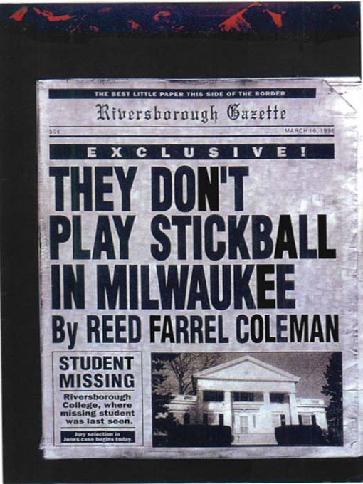 Cover image for They Don't Play Stickball in Milwaukee